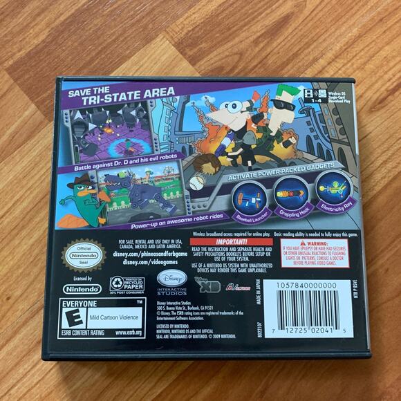 Phineas and Ferb Nintenso DS Game‎ - Picture 3 of 3